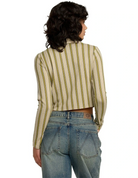 RVCA Womens Willow Long Sleeve Crop Top - People Skate and Snowboard