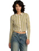 RVCA Womens Willow Long Sleeve Crop Top - People Skate and Snowboard