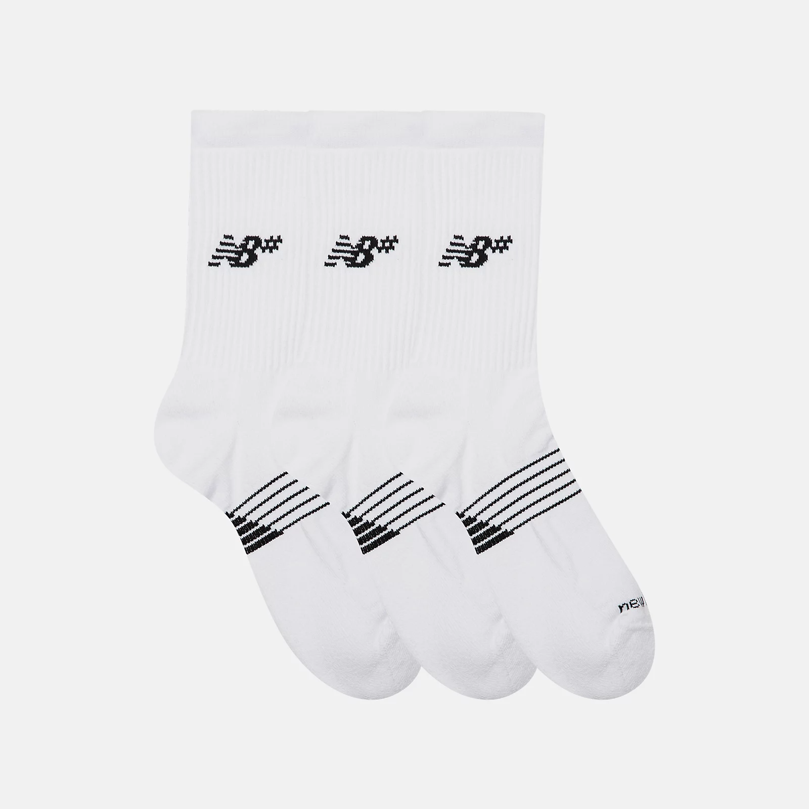 New Balance Active Numeric Crew Socks 3 Pack - People Skate and Snowboard