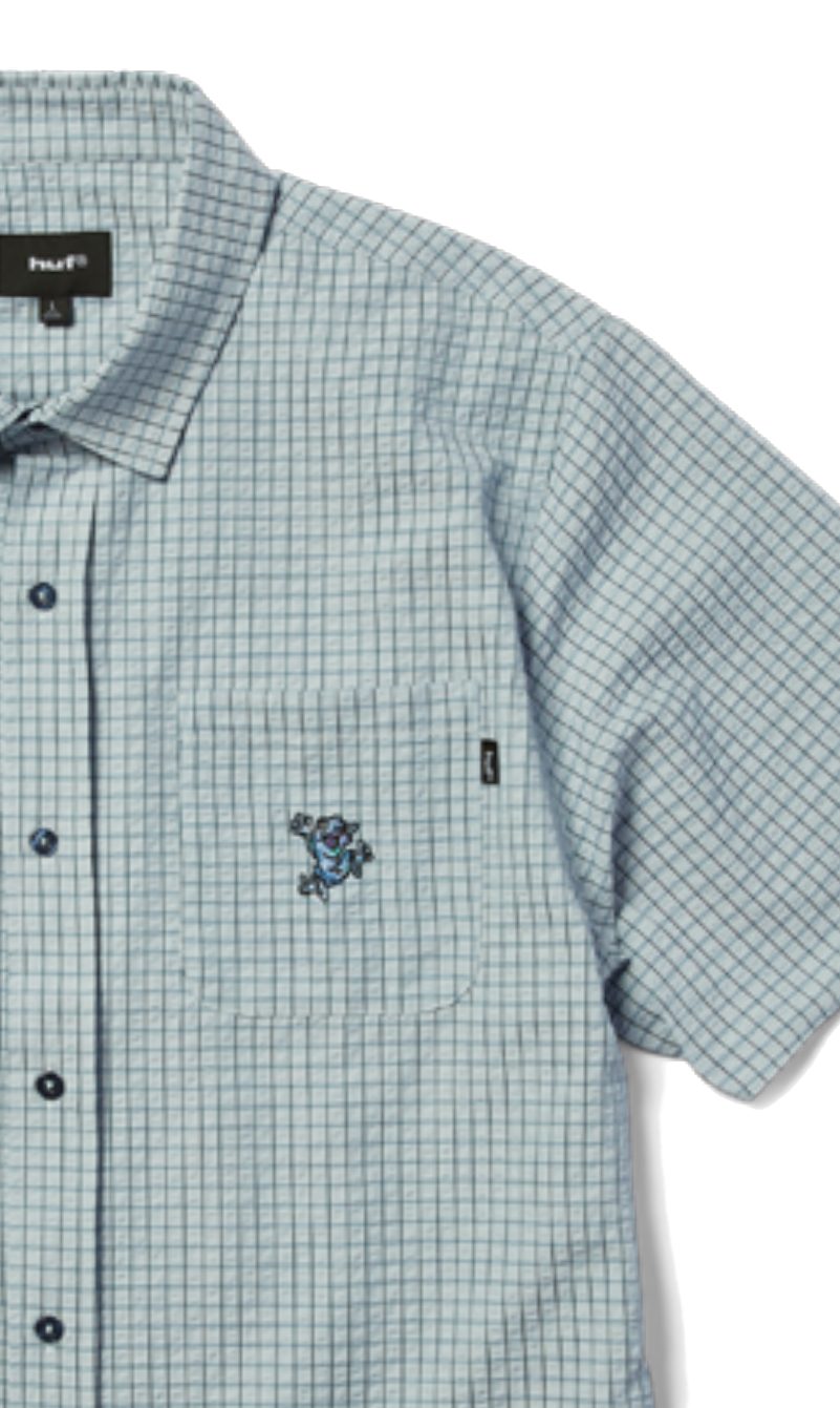 Huf Stuck On You Plaid Shirt - People Skate and Snowboard