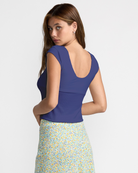 RVCA womens Auguste Top - People Skate and Snowboard