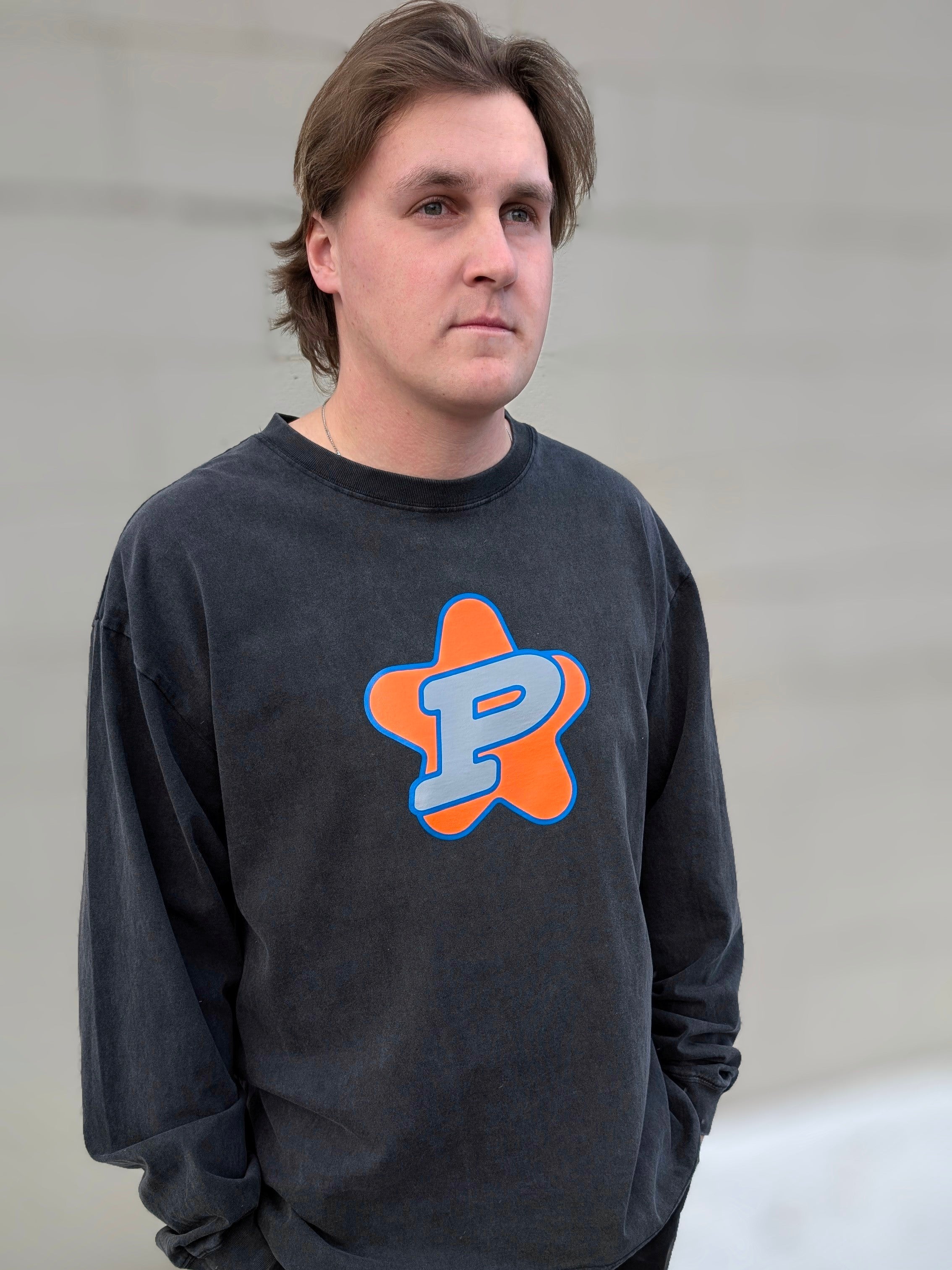 People Star Logo Long Sleeve - People Skate and Snowboard