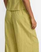 RVCA Womens Stripe New Yume Wide Leg Pant - People Skate and Snowboard