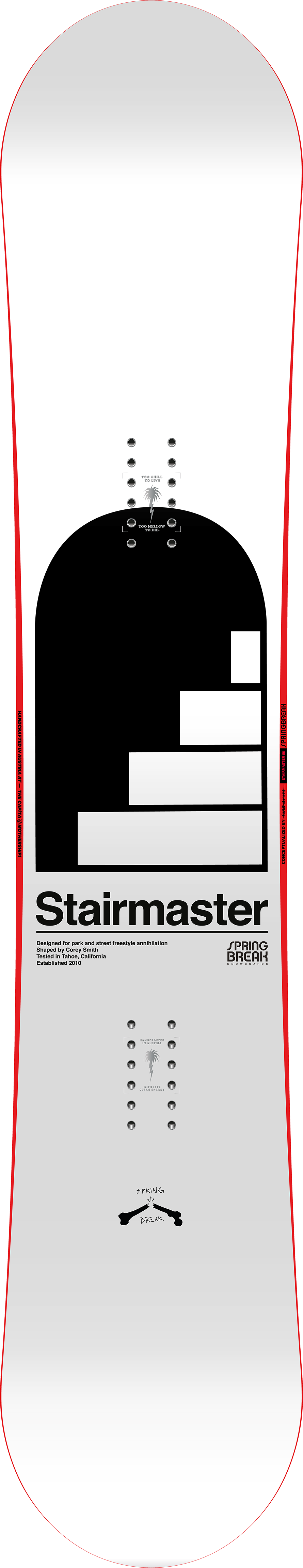 Capita Spring Break Stairmaster size 154 - People Skate and Snowboard