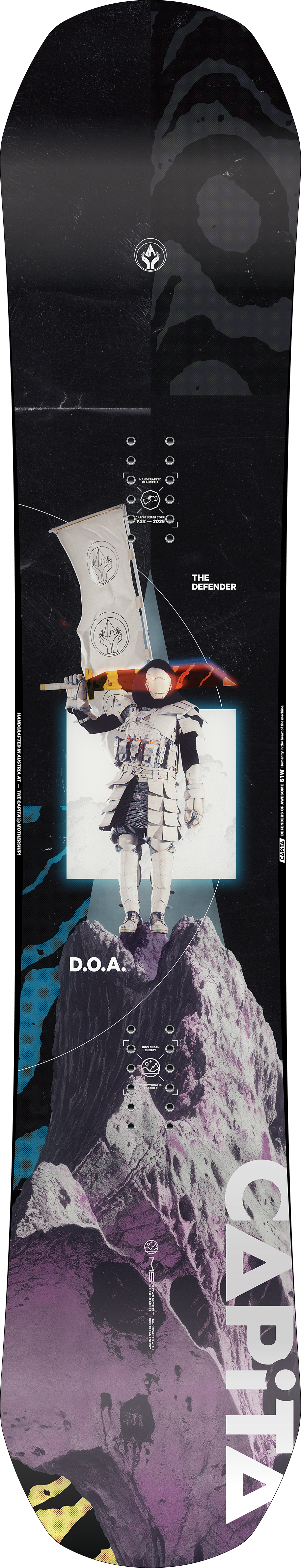 Capita Defenders of Awesome DOA Wide Snowboard 2026 - People Skate and Snowboard