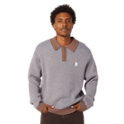 Huf Megablast Two Tone Waffle Sweater - People Skate and Snowboard
