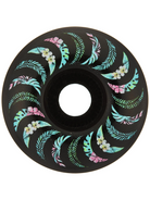 Spitfire Formula Four Floral Classic 99a 55mm Black Skateboard Wheels - People Skate and Snowboard