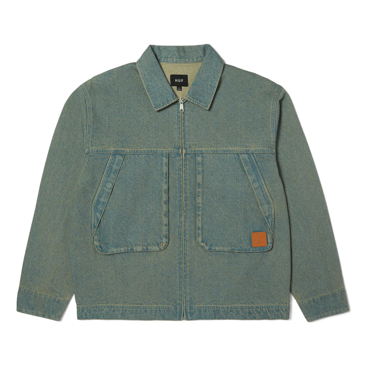 Huf Dresden Denim Work Jacket - People Skate and Snowboard