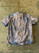 Altered Mood Bleached Tartan Short Sleeve Button Up Shirt Xlarge - People Skate and Snowboard