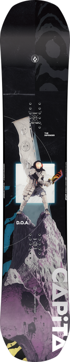 Capita Defenders of Awesome DOA Wide Snowboard 2026 - People Skate and Snowboard