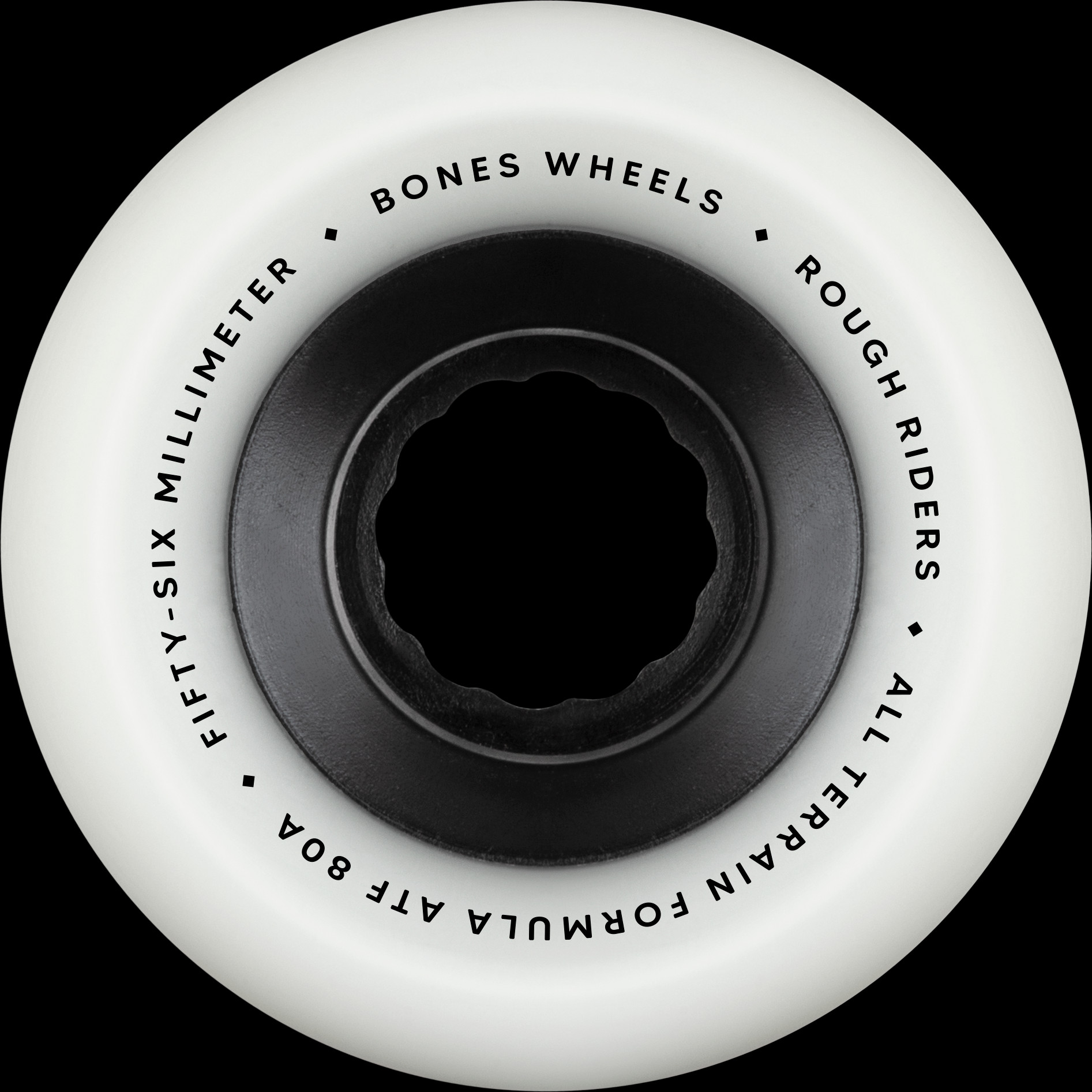 Bones ATF Rough Rider Skull & Bones Cruiser Skateboard Wheels 56mm - People Skate and Snowboard