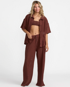 RVCA Womens Fade Crochet Pants - People Skate and Snowboard