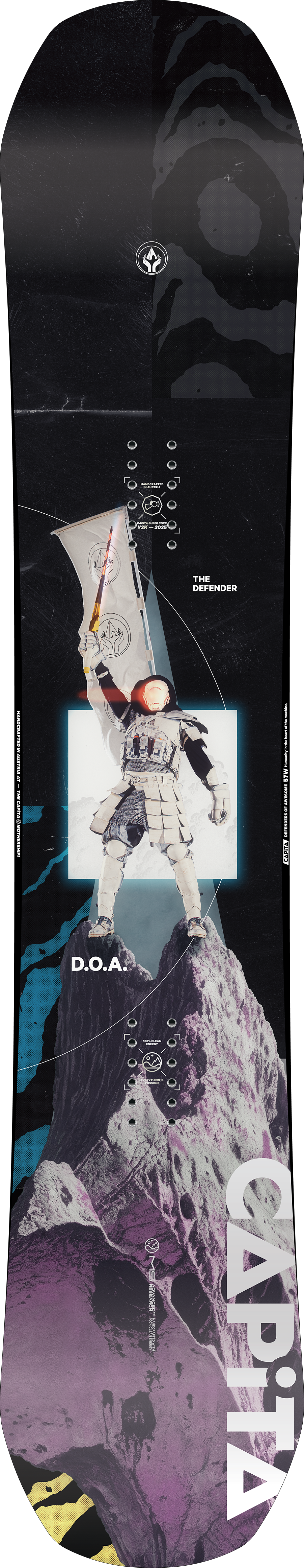 Capita Defenders of Awesome DOA Wide Snowboard 2026 - People Skate and Snowboard