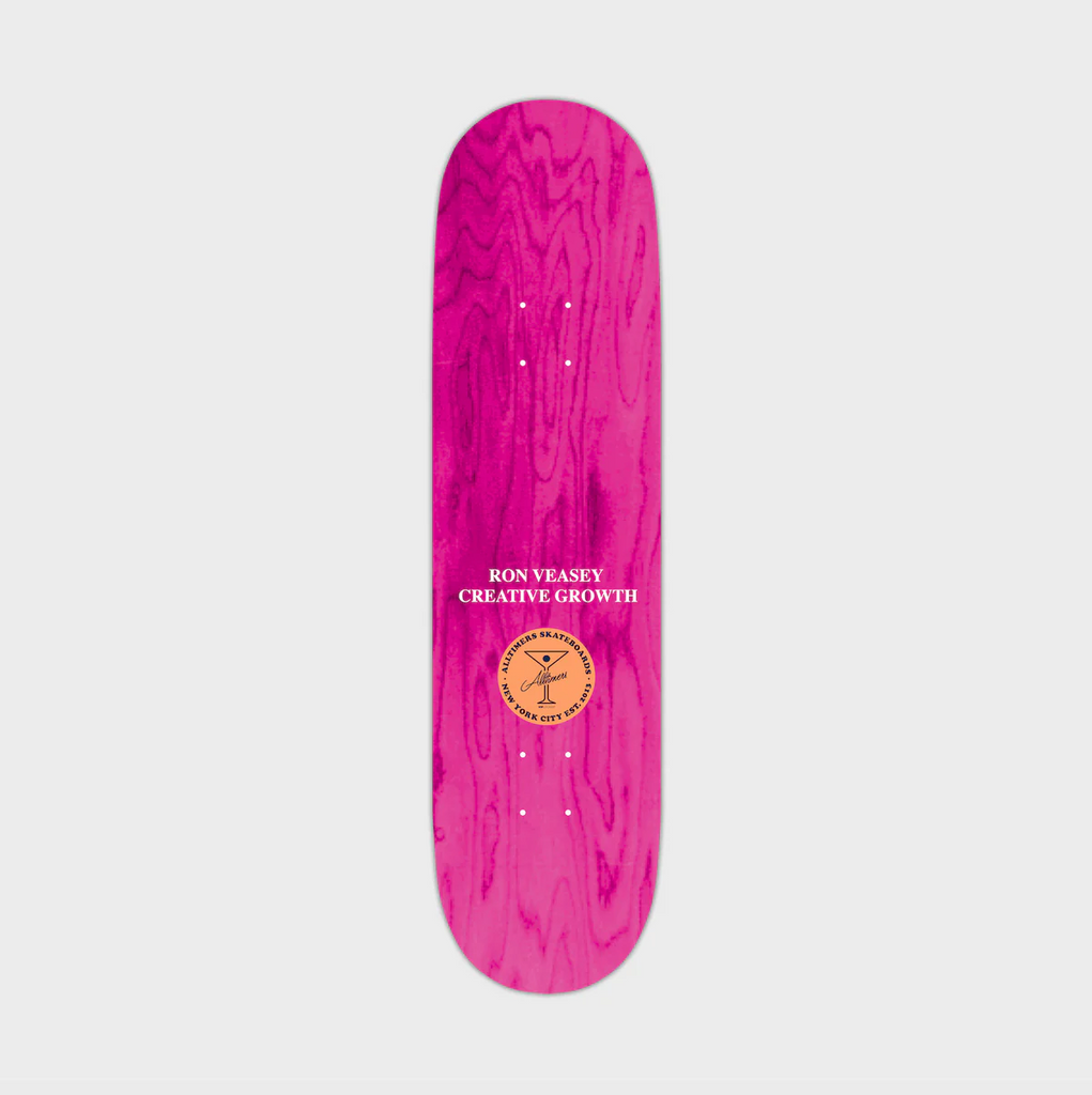 Alltimers Creative Growth Ron Veasey Skate Deck 8.5" - People Skate and Snowboard
