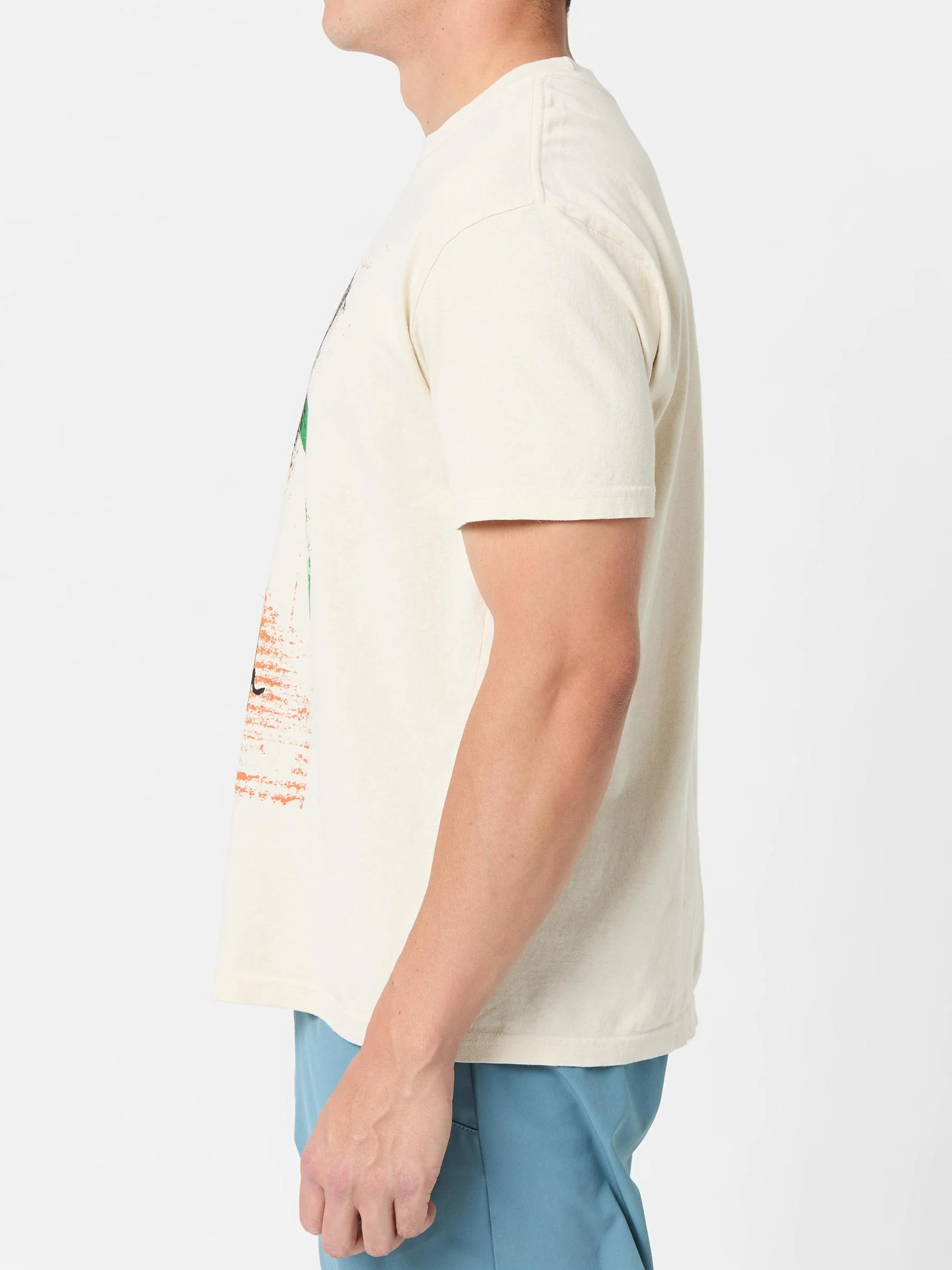 RVCA Oblow Woodcut Tee - People Skate and Snowboard