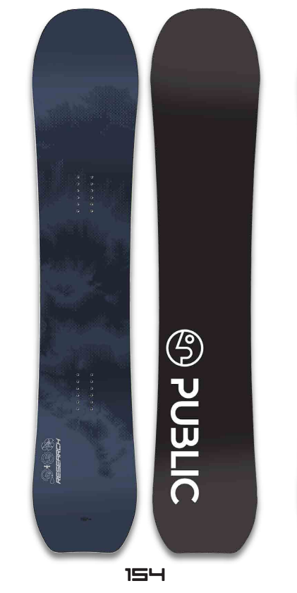 Public Research Snowboard 2025 - People Skate and Snowboard