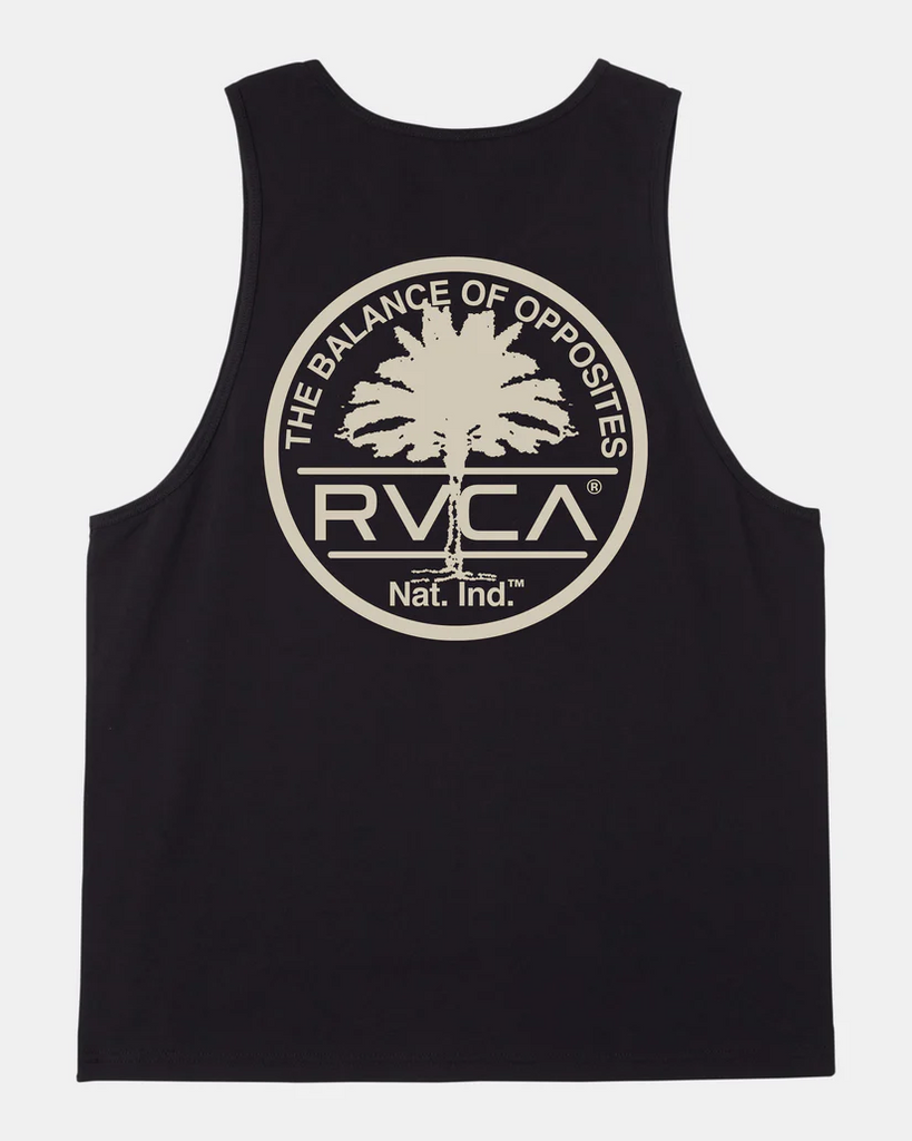 RVCA Park Stamp Tank Top - People Skate and Snowboard