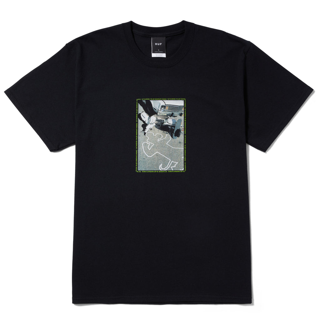 Huf Crash Tee - People Skate and Snowboard