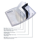 Coal The Ergo Face Mask with Carbon Filter Pocket - People Skate and Snowboard