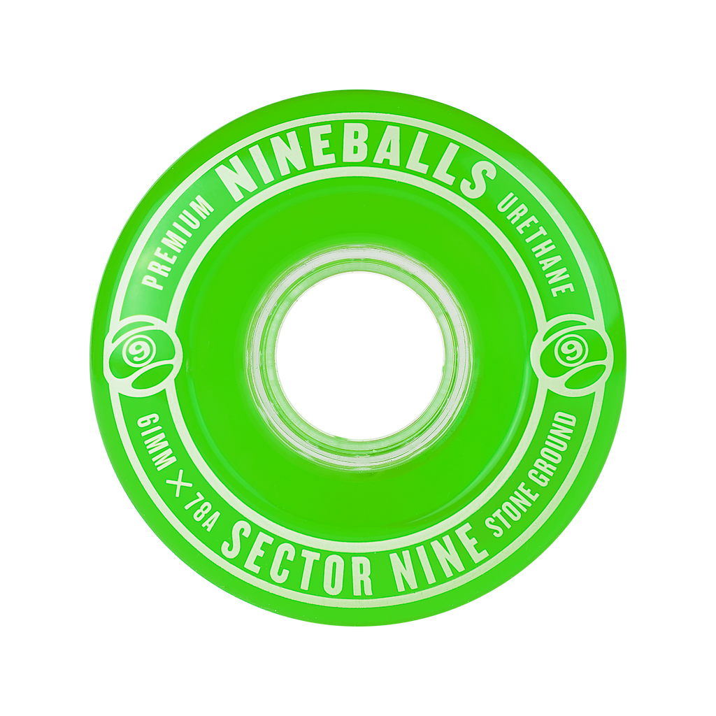 Sector 9 Nine Balls Skateboard Wheels 78a 61mm - People Skate and Snowboard