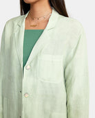 RVCA Womens Balmy Oversized Blazer - People Skate and Snowboard