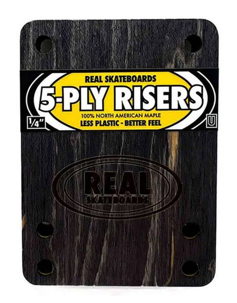 Real 5-Ply 1/4" Universal Risers - People Skate and Snowboard