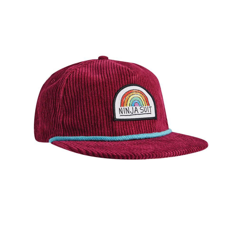 Airblaster Ninja Rainbow Corduroy Hat - People Skate and Snowboard