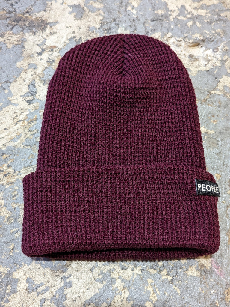 People Waffle Beanie - People Skate and Snowboard