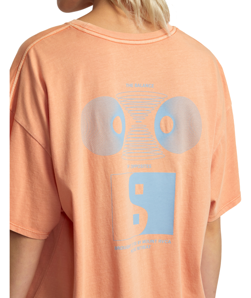 RVCA Womens Retreat Baggie Tee - People Skate and Snowboard