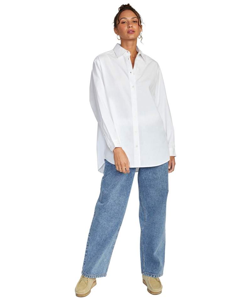 RVCA Womens Angeles Shirt - People Skate and Snowboard