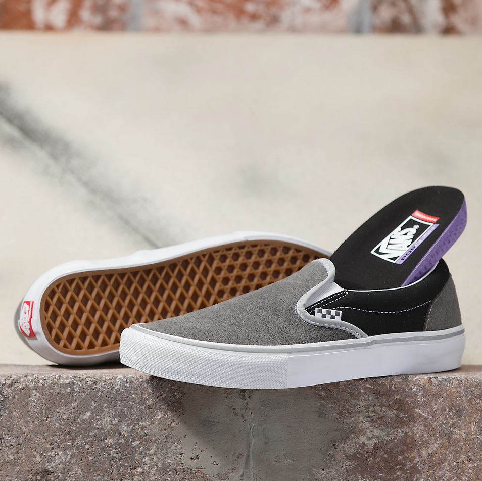 Vans Reflective Slip-On Shoes - People Skate and Snowboard
