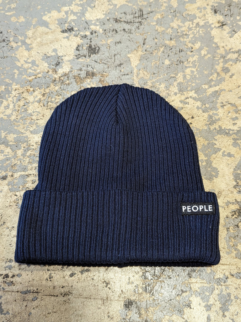 People Rib Knit Beanie - People Skate and Snowboard