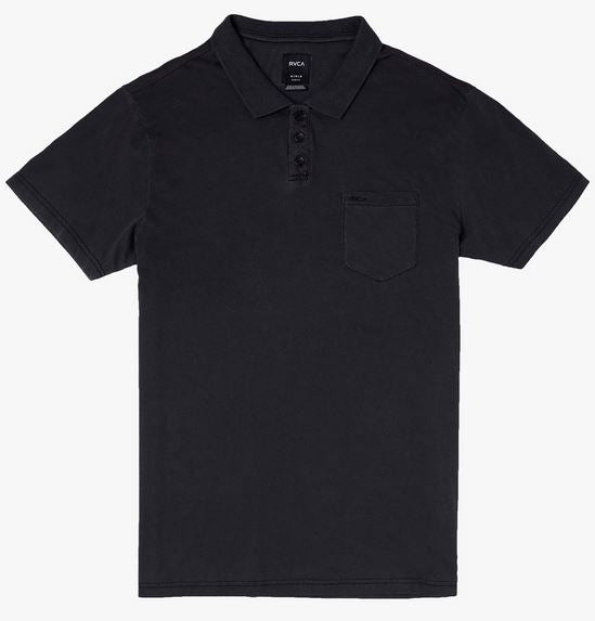 RVCA PTC Pigment Polo Shirt - People Skate and Snowboard