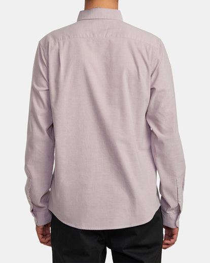 RVCA Thatll Do Stretch Long Sleeve Shirt - People Skate and Snowboard