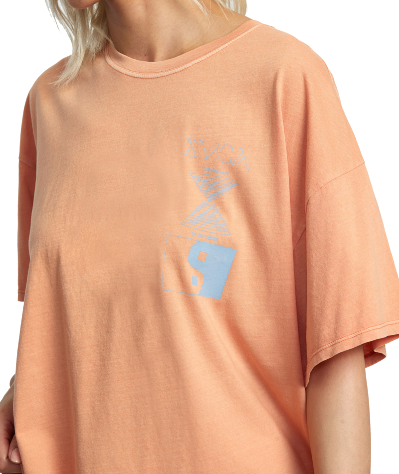 RVCA Womens Retreat Baggie Tee - People Skate and Snowboard