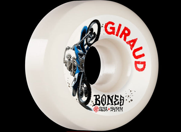 Bones STF Giraud 12 O'Clock V5 Sidecut 103A Wheels - People Skate and Snowboard