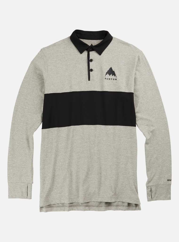 Burton Midweight Base Layer Rugby Shirt - People Skate and Snowboard