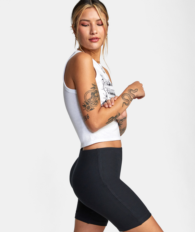 RVCA Womens Push It Bike Short - People Skate and Snowboard