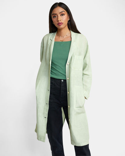 RVCA Womens Balmy Oversized Blazer - People Skate and Snowboard