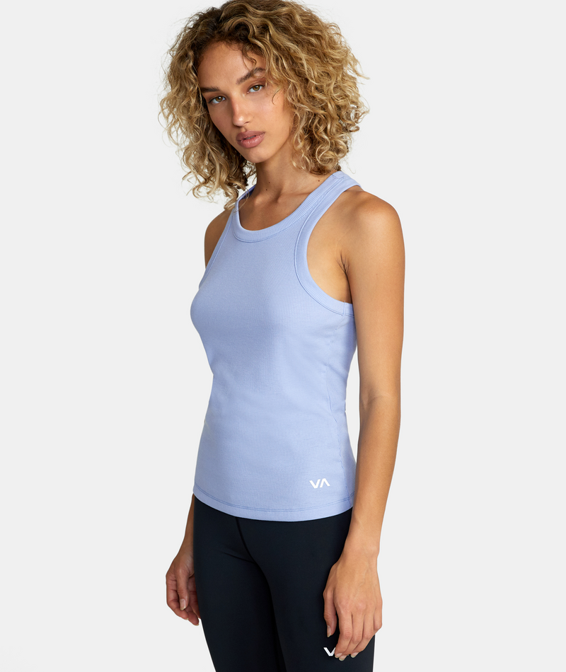 RVCA Womens VA Essential Ribbed Tank - People Skate and Snowboard