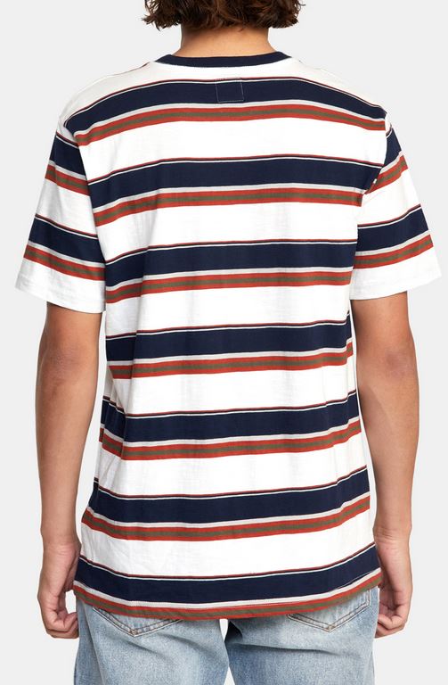 RVCA Dreamless Stripe Pocket Tee - People Skate and Snowboard
