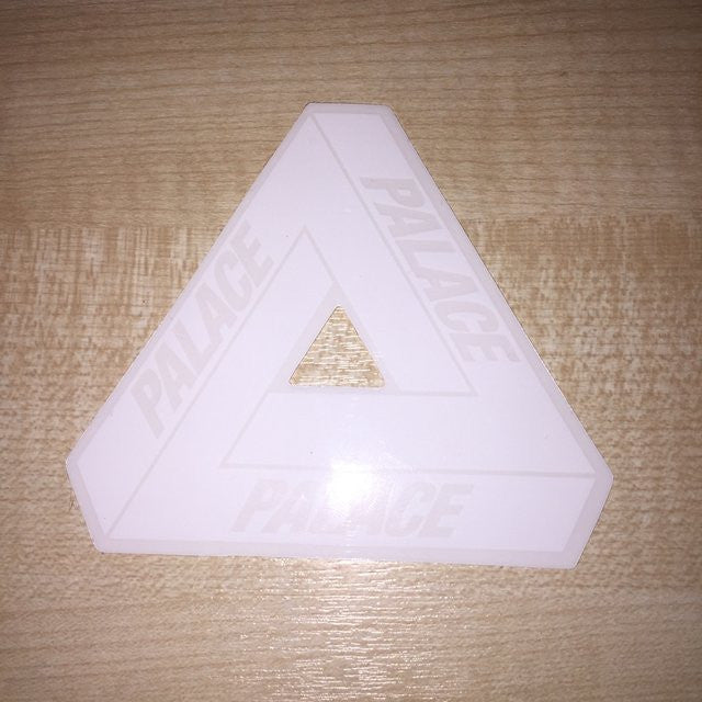 Palace Tri Ferg 4" Sticker white - People Skate and Snowboard
